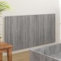 vidaXL Kopfteil Grau Sonoma 160x1,5x80 cm Holzwerkstoff