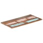 vidaXL Tischplatte Rechteckig 60x120 cm 25-27 mm Altholz Massiv