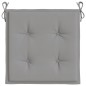 vidaXL Gartenstuhl-Kissen 2 Stk. Grau 50x50x3 cm Oxford-Gewebe vidaXL Gartenstuhl-Kissen 2 Stk. Grau 50x50x3 cm Oxford-Gewebe