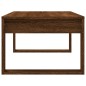 vidaXL Couchtisch Braun Eichen-Optik 102x50x35 cm Holzwerkstoff