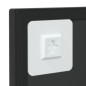 vidaXL Wandspiegel Schwarz 60x40 cm Metall vidaXL Wandspiegel Schwarz 60x40 cm Metall