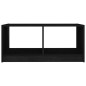 vidaXL Couchtisch Schwarz 75x50x33,5 cm Massivholz Kiefer vidaXL Couchtisch Schwarz 75x50x33,5 cm Massivholz Kiefer