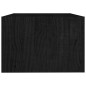 vidaXL Couchtisch Schwarz 75x50x33,5 cm Massivholz Kiefer vidaXL Couchtisch Schwarz 75x50x33,5 cm Massivholz Kiefer