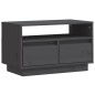 vidaXL TV-Schrank Grau 60x35x37 cm Massivholz Kiefer vidaXL TV-Schrank Grau 60x35x37 cm Massivholz Kiefer