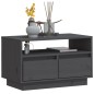 vidaXL TV-Schrank Grau 60x35x37 cm Massivholz Kiefer vidaXL TV-Schrank Grau 60x35x37 cm Massivholz Kiefer