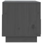 vidaXL TV-Schrank Grau 60x35x37 cm Massivholz Kiefer vidaXL TV-Schrank Grau 60x35x37 cm Massivholz Kiefer