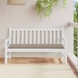 Gartenbank-Auflage Taupe 150x50x3 cm Oxford-Gewebe Gartenbank-Auflage Taupe 150x50x3 cm Oxford-Gewebe
