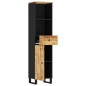 vidaXL Badschrank 38x33x160 cm Massivholz Mango vidaXL Badschrank 38x33x160 cm Massivholz Mango