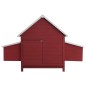 vidaXL Hühnerstall Rot 157x97x110 cm Holz vidaXL Hühnerstall Rot 157x97x110 cm Holz