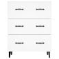 vidaXL Sideboard Hochglanz-Weiß 69,5x34x90 cm Holzwerkstoff vidaXL Sideboard Hochglanz-Weiß 69,5x34x90 cm Holzwerkstoff