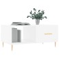 vidaXL Couchtisch Weiß 90x50x40 cm Holzwerkstoff vidaXL Couchtisch Weiß 90x50x40 cm Holzwerkstoff