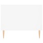 vidaXL Couchtisch Weiß 90x50x40 cm Holzwerkstoff vidaXL Couchtisch Weiß 90x50x40 cm Holzwerkstoff
