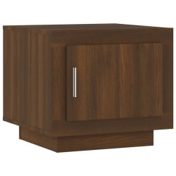 vidaXL Couchtisch Braun Eichen-Optik 51x50x45 cm Holzwerkstoff