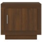 vidaXL Couchtisch Braun Eichen-Optik 51x50x45 cm Holzwerkstoff vidaXL Couchtisch Braun Eichen-Optik 51x50x45 cm Holzwerkstoff