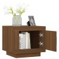 vidaXL Couchtisch Braun Eichen-Optik 51x50x45 cm Holzwerkstoff vidaXL Couchtisch Braun Eichen-Optik 51x50x45 cm Holzwerkstoff