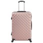 vidaXL Hartschalen-Trolley-Set 3 Stk. Roségold ABS vidaXL Hartschalen-Trolley-Set 3 Stk. Roségold ABS