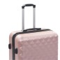 vidaXL Hartschalen-Trolley-Set 3 Stk. Roségold ABS vidaXL Hartschalen-Trolley-Set 3 Stk. Roségold ABS