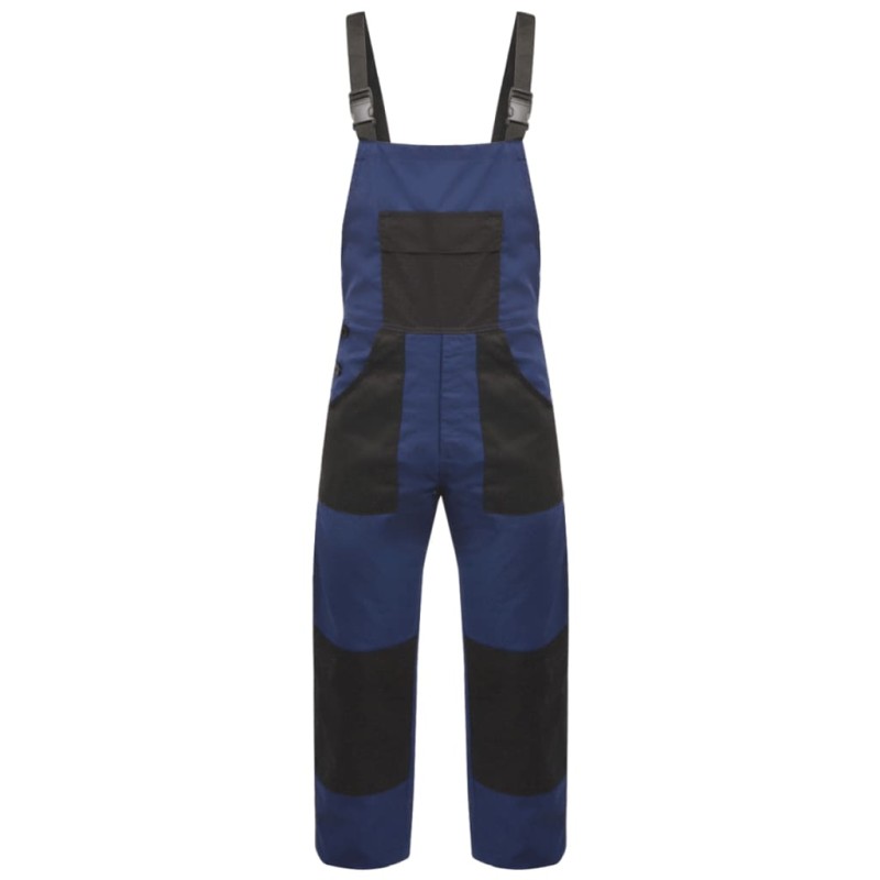 vidaXL Herren Latzhose Arbeitshose Größe L Blau vidaXL Herren Latzhose Arbeitshose Größe L Blau