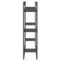 vidaXL Kaminholzregal Grau 80x25x100 cm Massivholz Kiefer vidaXL Kaminholzregal Grau 80x25x100 cm Massivholz Kiefer