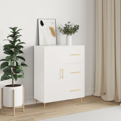 vidaXL Sideboard Weiß 69,5x34x90 cm Holzwerkstoff