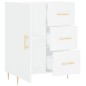 vidaXL Sideboard Weiß 69,5x34x90 cm Holzwerkstoff vidaXL Sideboard Weiß 69,5x34x90 cm Holzwerkstoff