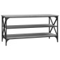 vidaXL TV-Schrank Grau Sonoma 100x40x50 cm Holzwerkstoff vidaXL TV-Schrank Grau Sonoma 100x40x50 cm Holzwerkstoff