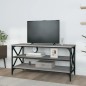 vidaXL TV-Schrank Grau Sonoma 100x40x50 cm Holzwerkstoff vidaXL TV-Schrank Grau Sonoma 100x40x50 cm Holzwerkstoff