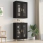 vidaXL Hängeschrank Schwarz 69,5x34x90 cm vidaXL Hängeschrank Schwarz 69,5x34x90 cm