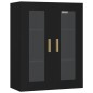 vidaXL Hängeschrank Schwarz 69,5x34x90 cm vidaXL Hängeschrank Schwarz 69,5x34x90 cm