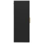 vidaXL Hängeschrank Schwarz 69,5x34x90 cm vidaXL Hängeschrank Schwarz 69,5x34x90 cm