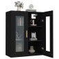 vidaXL Hängeschrank Schwarz 69,5x34x90 cm vidaXL Hängeschrank Schwarz 69,5x34x90 cm