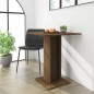 vidaXL Bistrotisch Braun Eichen-Optik 60x60x75 cm Holzwerkstoff vidaXL Bistrotisch Braun Eichen-Optik 60x60x75 cm Holzwerkstoff