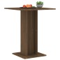 vidaXL Bistrotisch Braun Eichen-Optik 60x60x75 cm Holzwerkstoff vidaXL Bistrotisch Braun Eichen-Optik 60x60x75 cm Holzwerkstoff