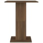 vidaXL Bistrotisch Braun Eichen-Optik 60x60x75 cm Holzwerkstoff vidaXL Bistrotisch Braun Eichen-Optik 60x60x75 cm Holzwerkstoff