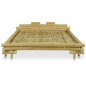 vidaXL Bambusbett 160x200 cm vidaXL Bambusbett 160x200 cm