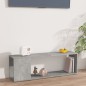 vidaXL TV-Schrank Betongrau 100x24x32 cm Holzwerkstoff vidaXL TV-Schrank Betongrau 100x24x32 cm Holzwerkstoff