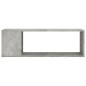 vidaXL TV-Schrank Betongrau 100x24x32 cm Holzwerkstoff vidaXL TV-Schrank Betongrau 100x24x32 cm Holzwerkstoff