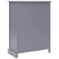 vidaXL Sideboard mit 10 Schubladen Grau 113×30×79 cm Holz vidaXL Sideboard mit 10 Schubladen Grau 113×30×79 cm Holz