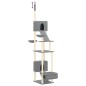 vidaXL Kratzbaum Deckenhoch Hellgrau 277-303 cm vidaXL Kratzbaum Deckenhoch Hellgrau 277-303 cm