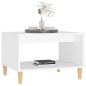 vidaXL Couchtisch Weiß 60x50x40 cm Holzwerkstoff vidaXL Couchtisch Weiß 60x50x40 cm Holzwerkstoff