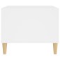 vidaXL Couchtisch Weiß 60x50x40 cm Holzwerkstoff vidaXL Couchtisch Weiß 60x50x40 cm Holzwerkstoff