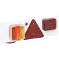 vidaXL Anhängerleuchte Rot 115x6x14 cm 12V LED Leuchtmittel vidaXL Anhängerleuchte Rot 115x6x14 cm 12V LED Leuchtmittel
