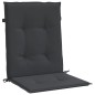 vidaXL Gartenstuhlauflagen für Niedriglehner 2 Stk. Schwarz 100x50x3cm vidaXL Gartenstuhlauflagen für Niedriglehner 2 Stk. Schwarz 100x50x3cm