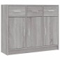vidaXL Sideboard Grau Sonoma 91x28x75 cm Holzwerkstoff vidaXL Sideboard Grau Sonoma 91x28x75 cm Holzwerkstoff