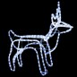 vidaXL LED-Silhouette Rentier Kaltweiß 60x30x60 cm vidaXL LED-Silhouette Rentier Kaltweiß 60x30x60 cm