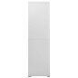 vidaXL Aktenschrank Hellgrau 90x46x164 cm Stahl vidaXL Aktenschrank Hellgrau 90x46x164 cm Stahl