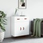 vidaXL Sideboard Weiß 69,5x34x90 cm Holzwerkstoff vidaXL Sideboard Weiß 69,5x34x90 cm Holzwerkstoff