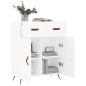 vidaXL Sideboard Weiß 69,5x34x90 cm Holzwerkstoff vidaXL Sideboard Weiß 69,5x34x90 cm Holzwerkstoff
