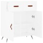 vidaXL Sideboard Weiß 69,5x34x90 cm Holzwerkstoff vidaXL Sideboard Weiß 69,5x34x90 cm Holzwerkstoff