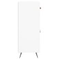 vidaXL Sideboard Weiß 69,5x34x90 cm Holzwerkstoff vidaXL Sideboard Weiß 69,5x34x90 cm Holzwerkstoff
